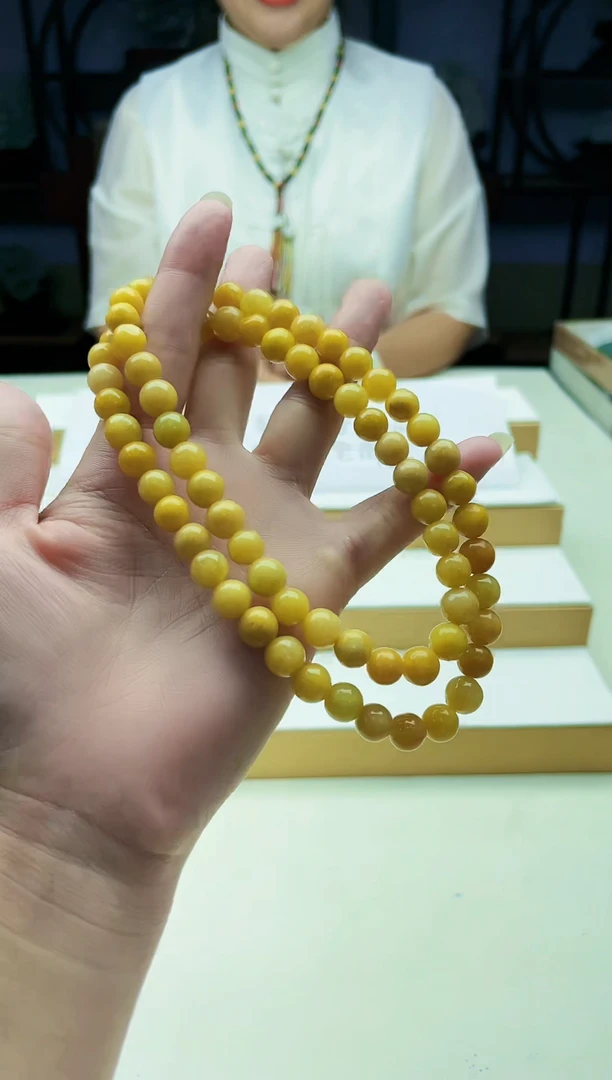 翡翠未镶嵌颈饰08030079多样性发其一