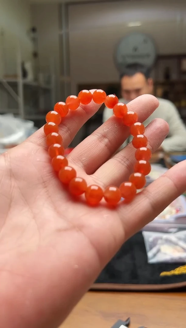 未镶嵌手链水晶南红006 卡9+