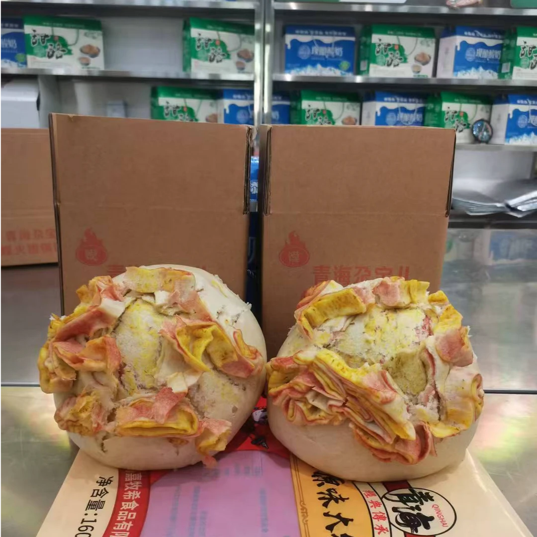青海尕宝农家月饼，现做现发2个装1800g（香豆味）有糖（18公分）