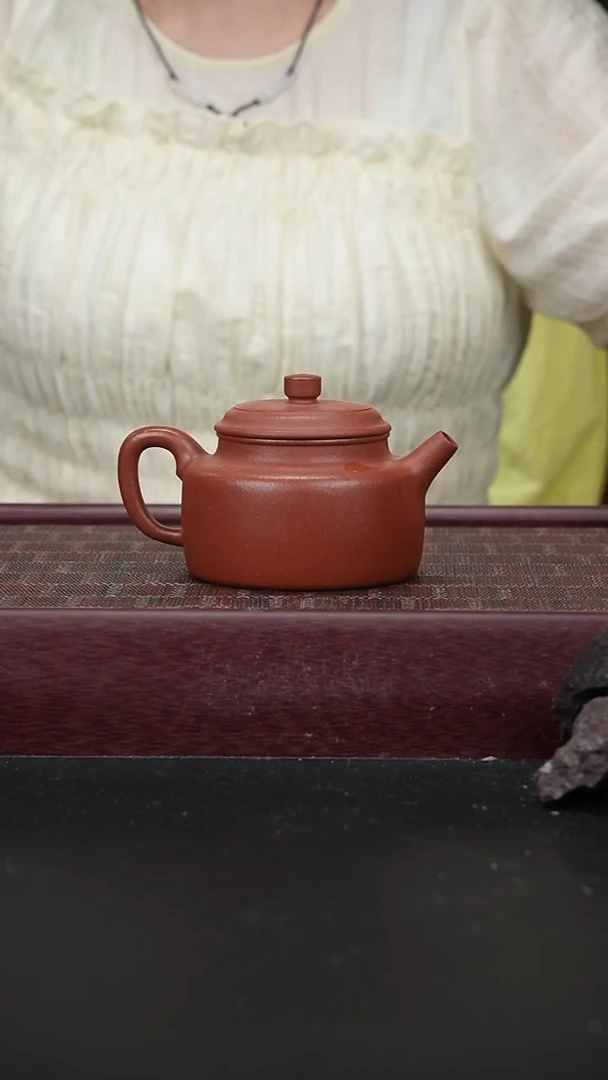 茶壶紫砂XJ红降坡德钟