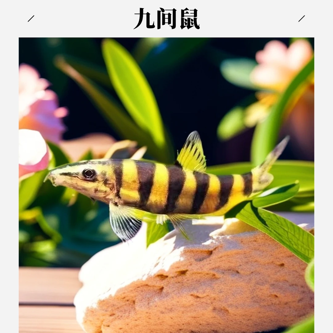壮体沙鳅九间鼠原生冷水观赏吃残渣粪便清洁缸工具