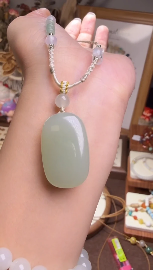 水晶摆件未镶嵌吊坠