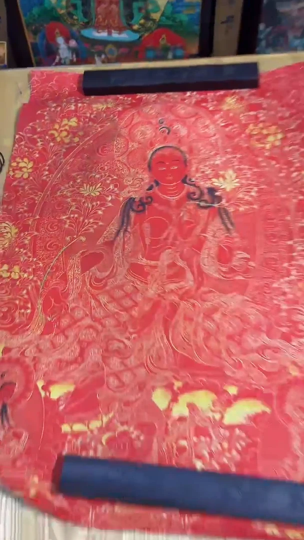 卷轴画卷轴唐卡商品
