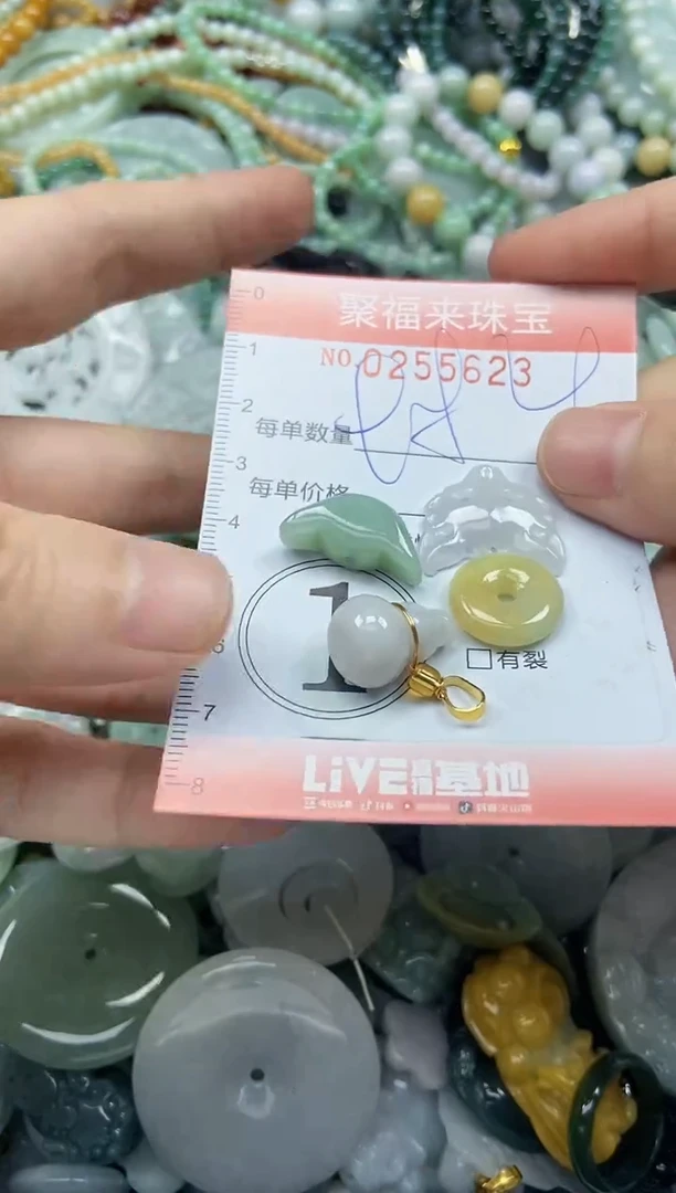 未镶嵌挂件翡翠闪购0255623