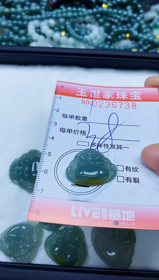 翡翠未镶嵌颈饰闪购0236738