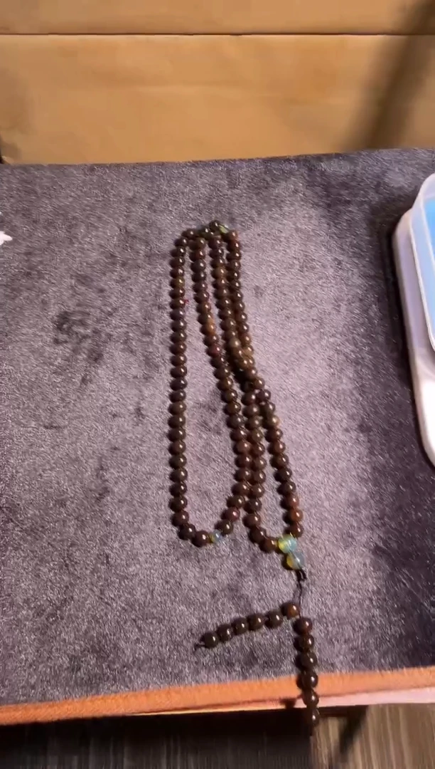 【闪购商品】琥珀手链未镶嵌7mm翳珀108珠项链（多样性发其一）