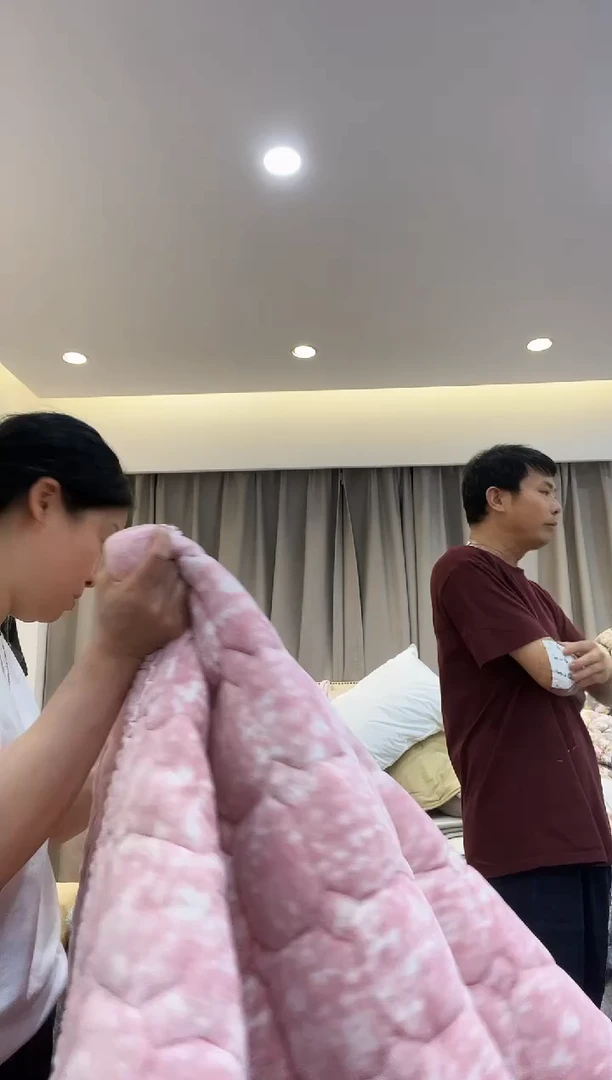 棉棉D26 200*230 雪花纹粉色