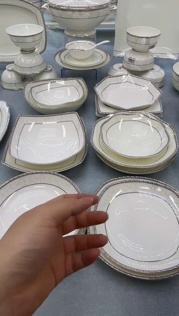 骨瓷玲珑小勺6个