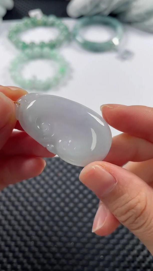 颈饰未镶嵌翡翠基地发货H 4409