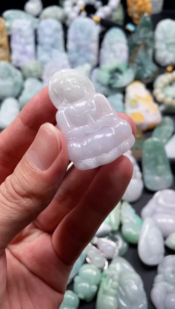 翡翠未镶嵌颈饰天然翡翠a货