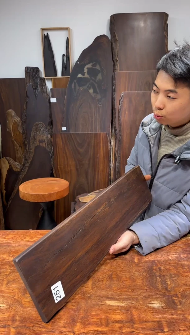 风车木（黑檀木）尺寸60*17*2编号251