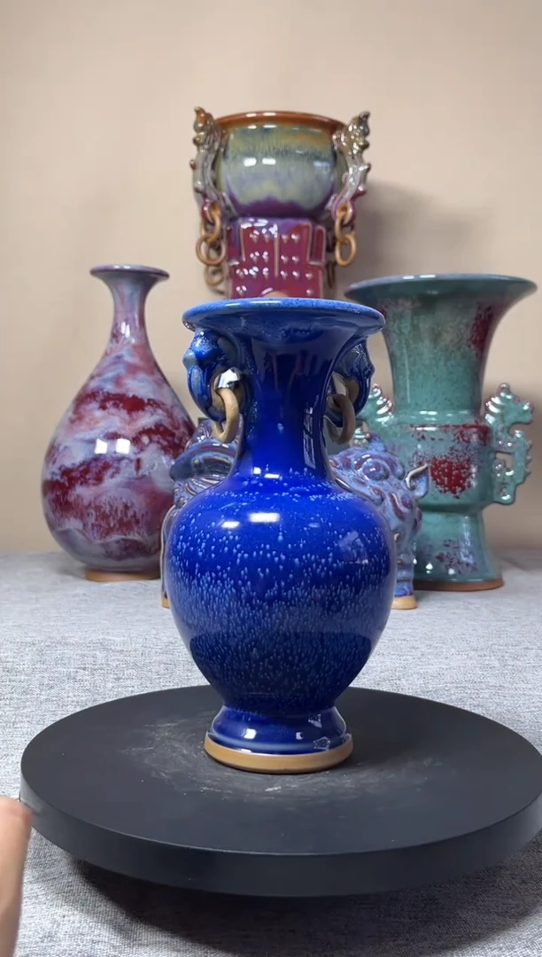 摆件神垕钧瓷收藏工艺品