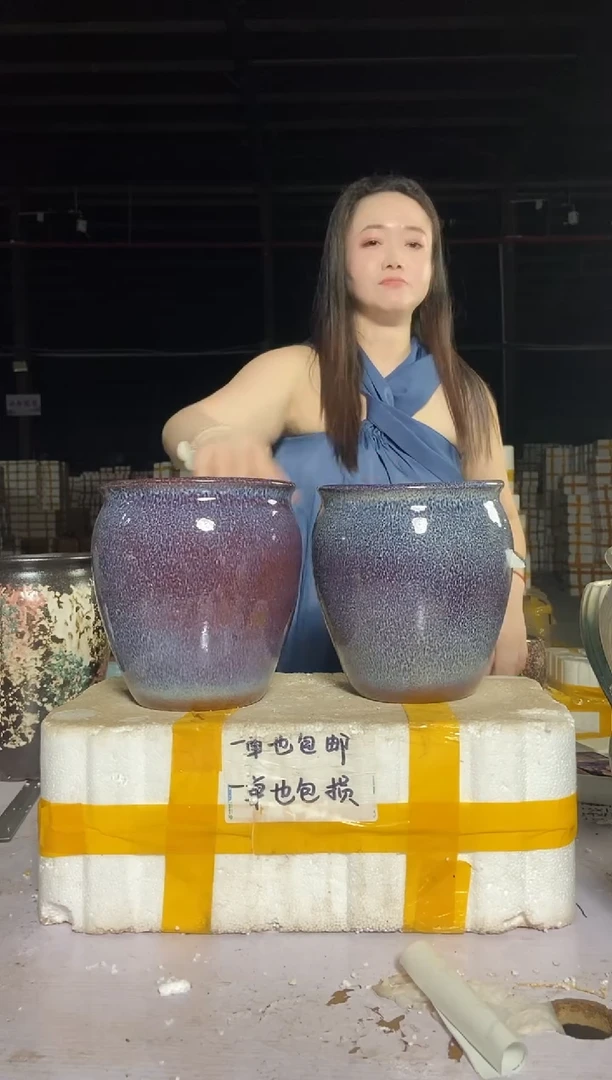 宜兴紫砂粗陶花盆19/21