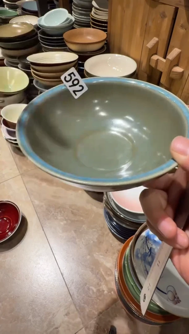 瓷592   聚光灯饭碗1个