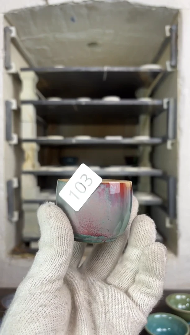 【闪购商品】摆件钧瓷窑变精品茶器