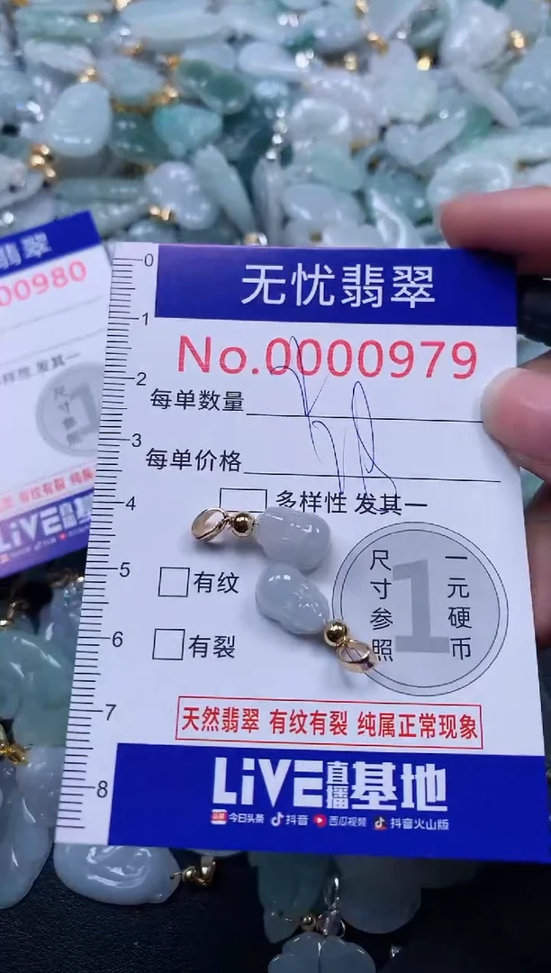 颈饰未镶嵌翡翠979