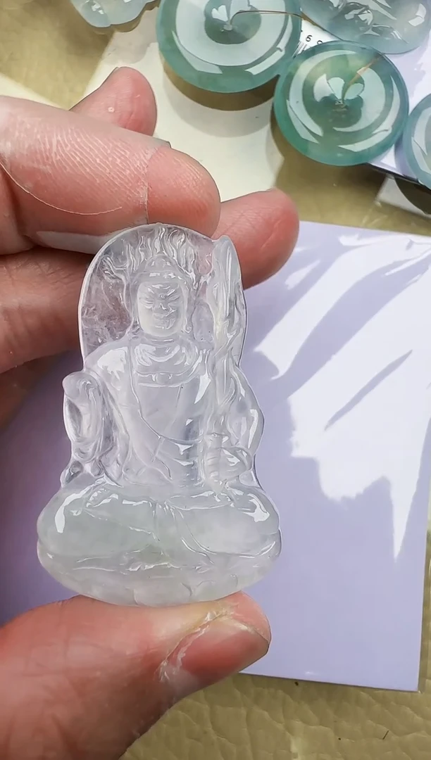 颈饰未镶嵌翡翠缅甸翡翠a货
