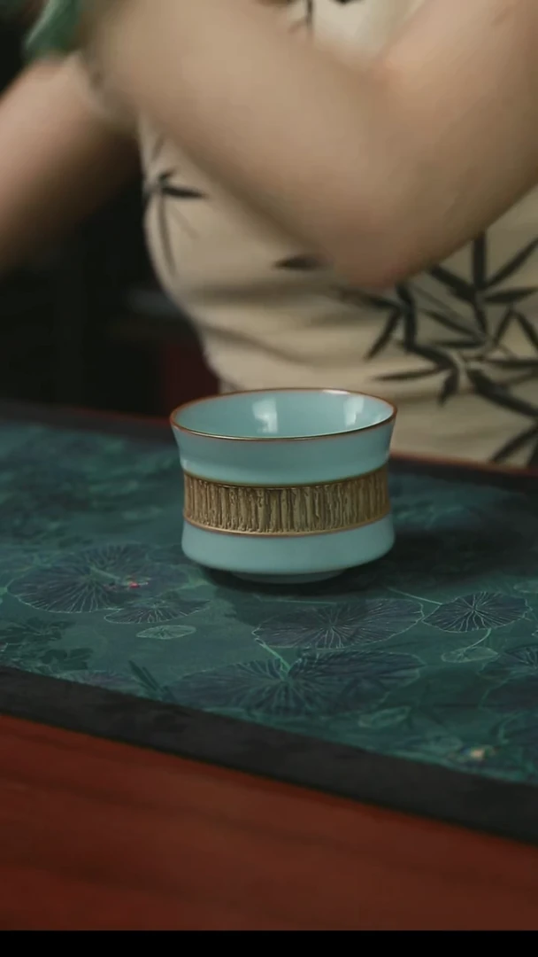 束腰杯 支钉 开片 一级品