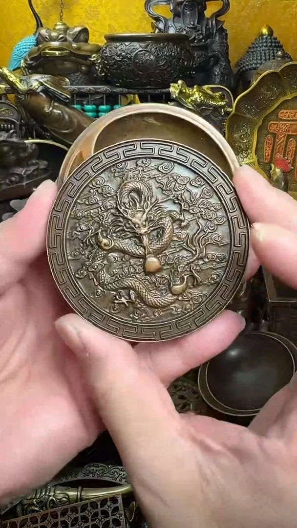 铜器摆件收收藏藏