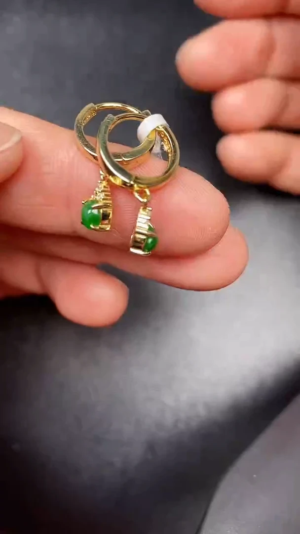 银S925镶嵌戒指翡翠1630