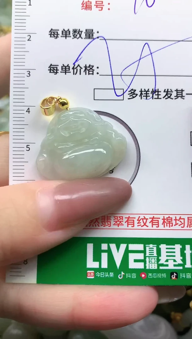 颈饰未镶嵌翡翠纯天然缅甸A货翡翠-10