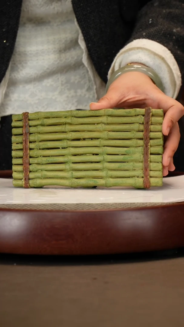 【闪购商品】紫砂茶宠竹排壶承