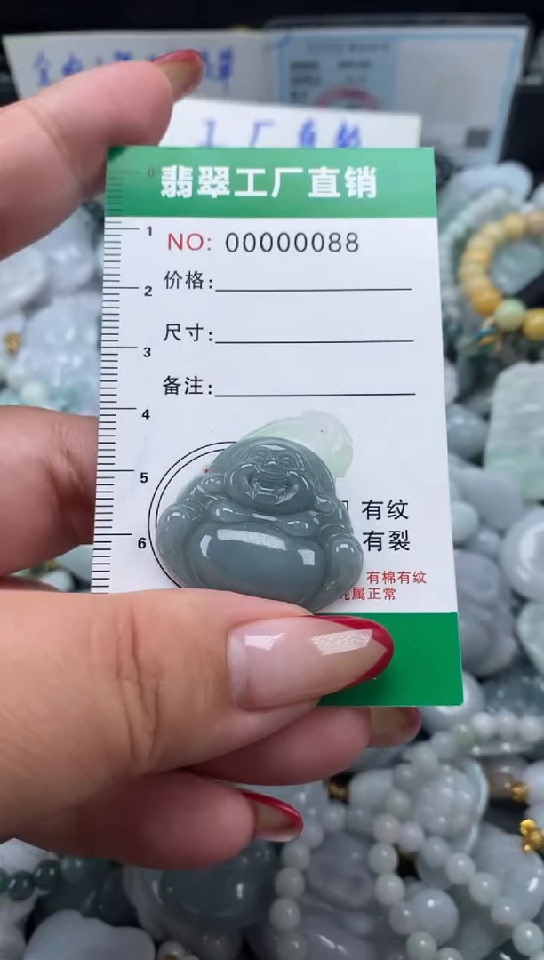 翡翠未镶嵌颈饰天然A货翡翠0088