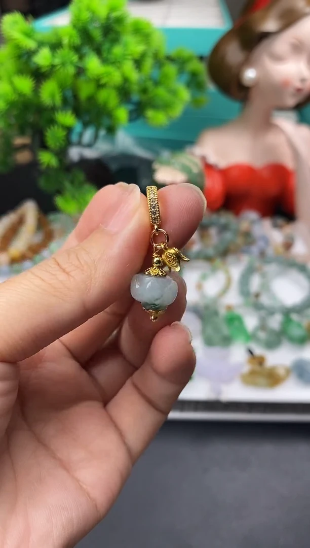 颈饰未镶嵌翡翠毛货商品 不退换/ 6615