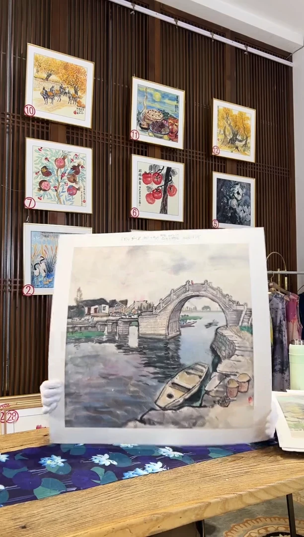 版画耿玉琨名章限量版画S