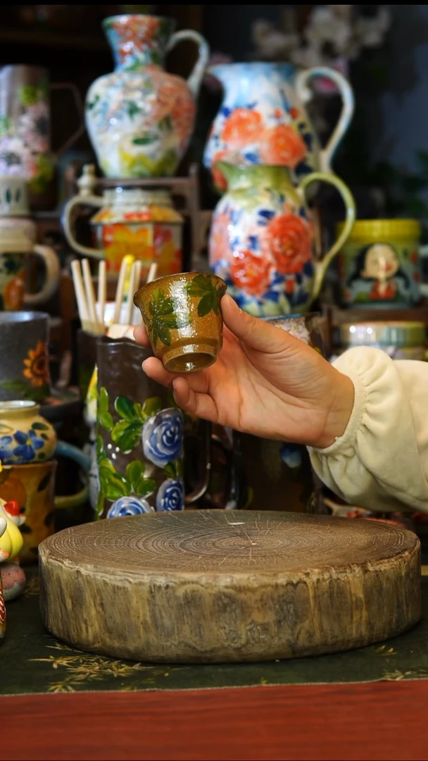 陶瓷4景德镇手工手绘釉下彩