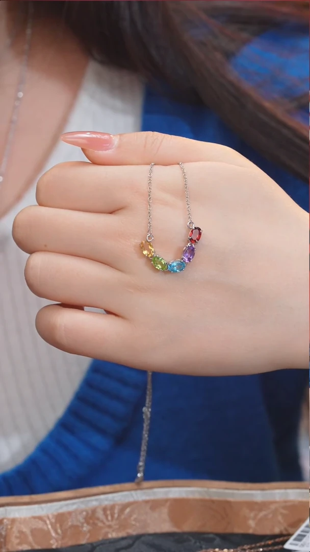 【闪购商品】水晶项链未镶嵌多样性发 @@W9718