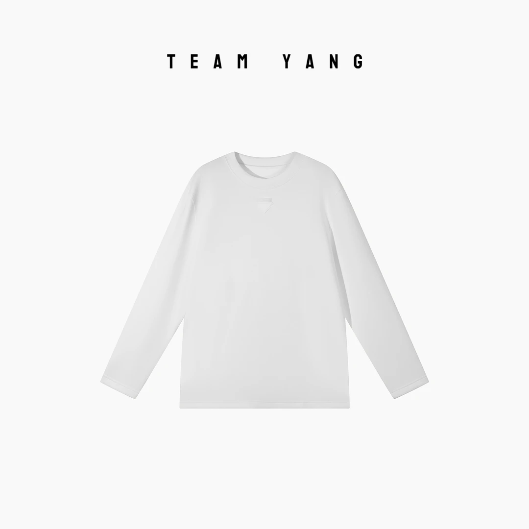 Team Yang-秋季新品P家空气层极简时尚百搭高级感长袖卫衣6827