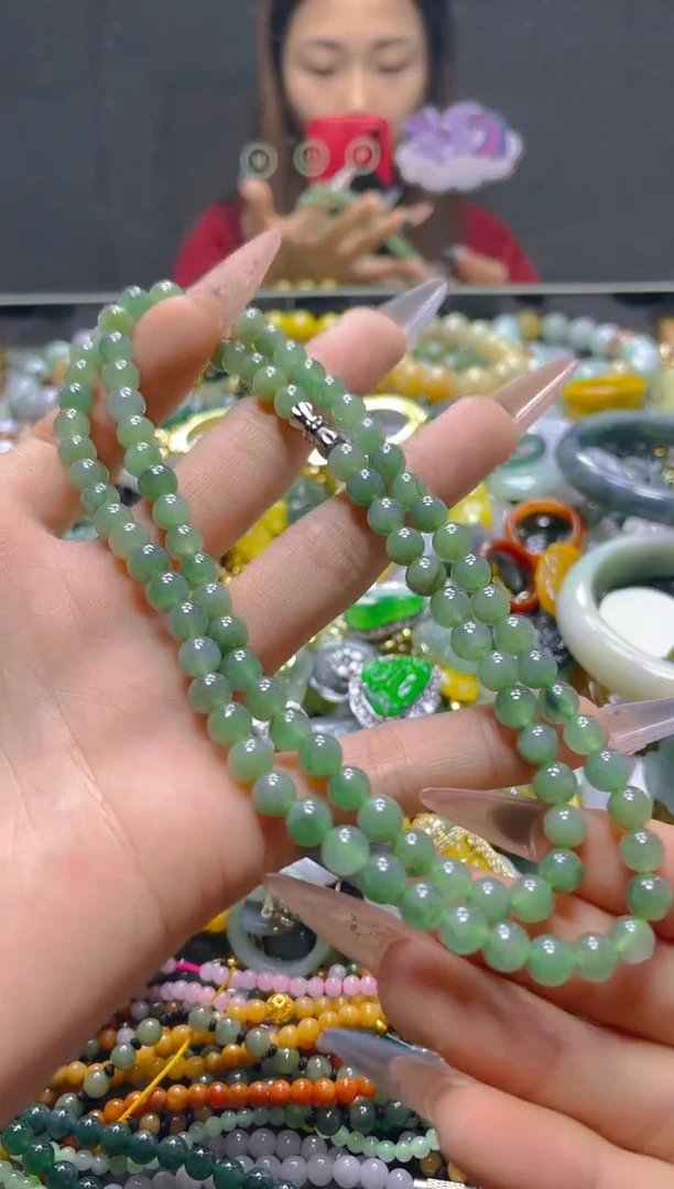 颈饰未镶嵌翡翠5MM