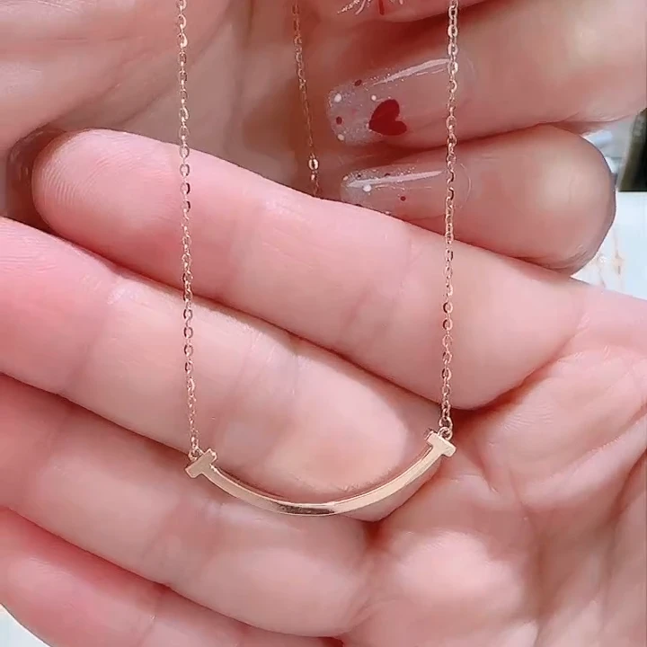 18K金微笑套链（精工）