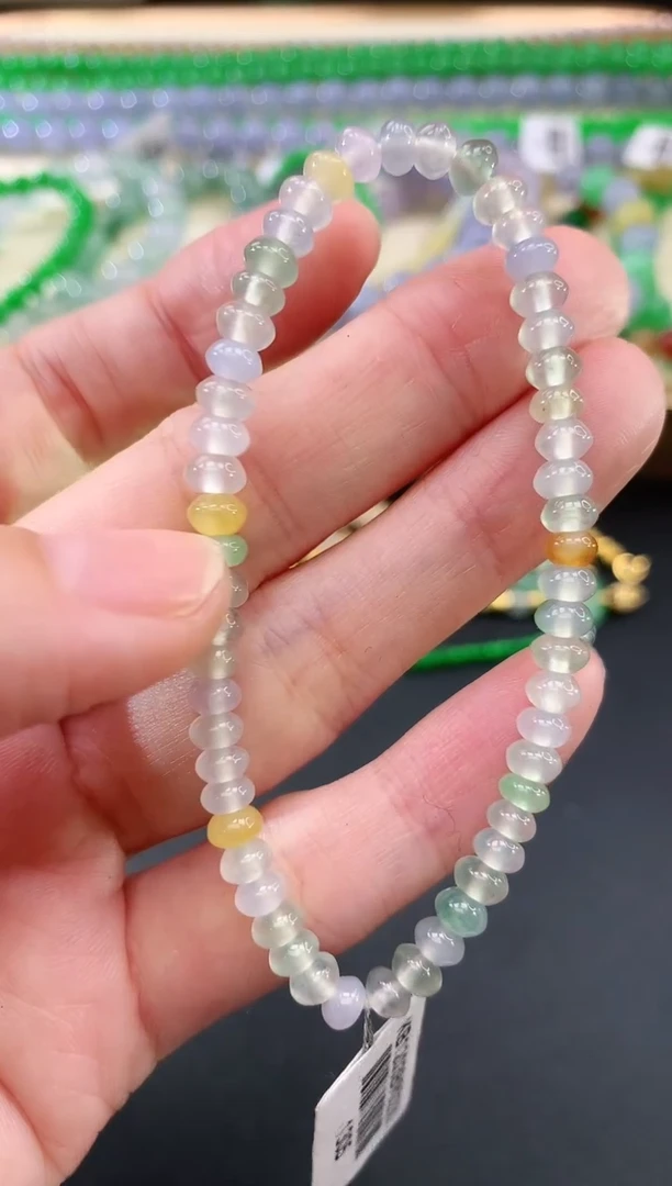 未镶嵌手串翡翠42|1800