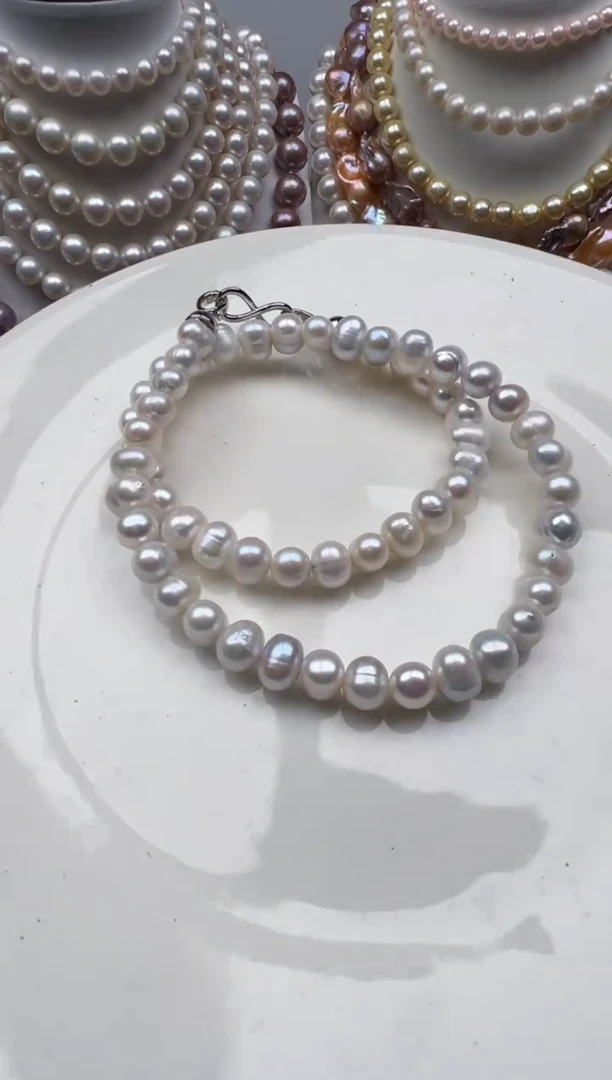 【闪购商品】淡水珍珠颈饰未镶嵌1