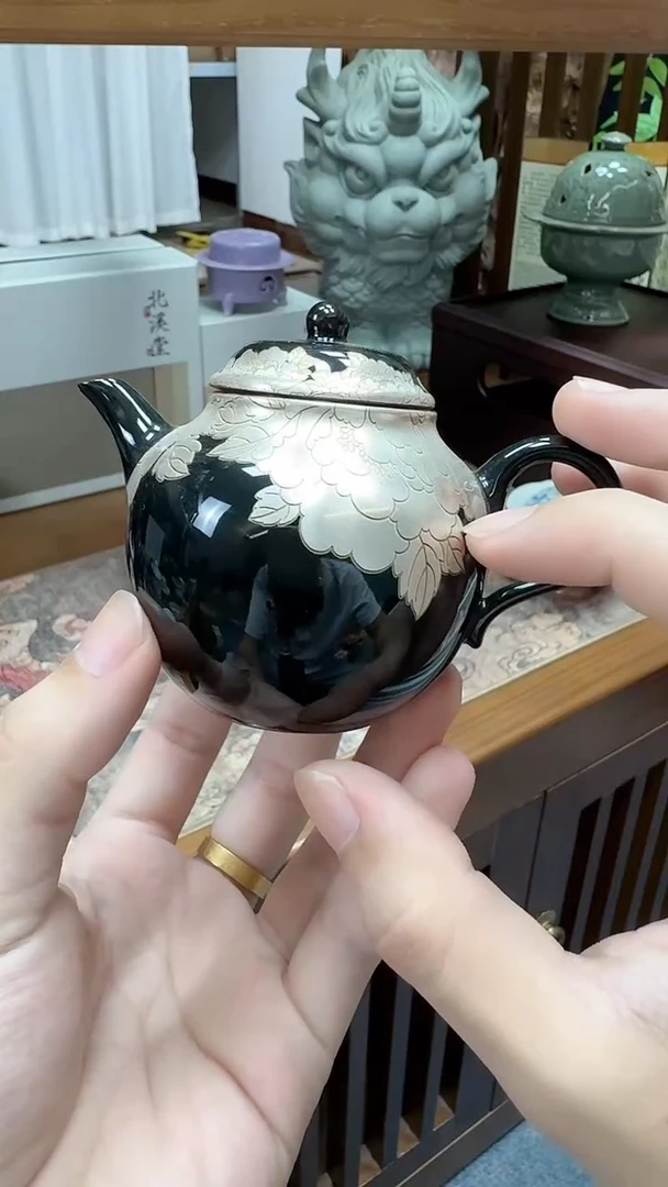 其他茶具茶具茶具银彩小壶