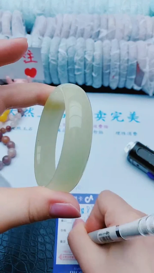 未镶嵌手镯石英质玉x88+57-58