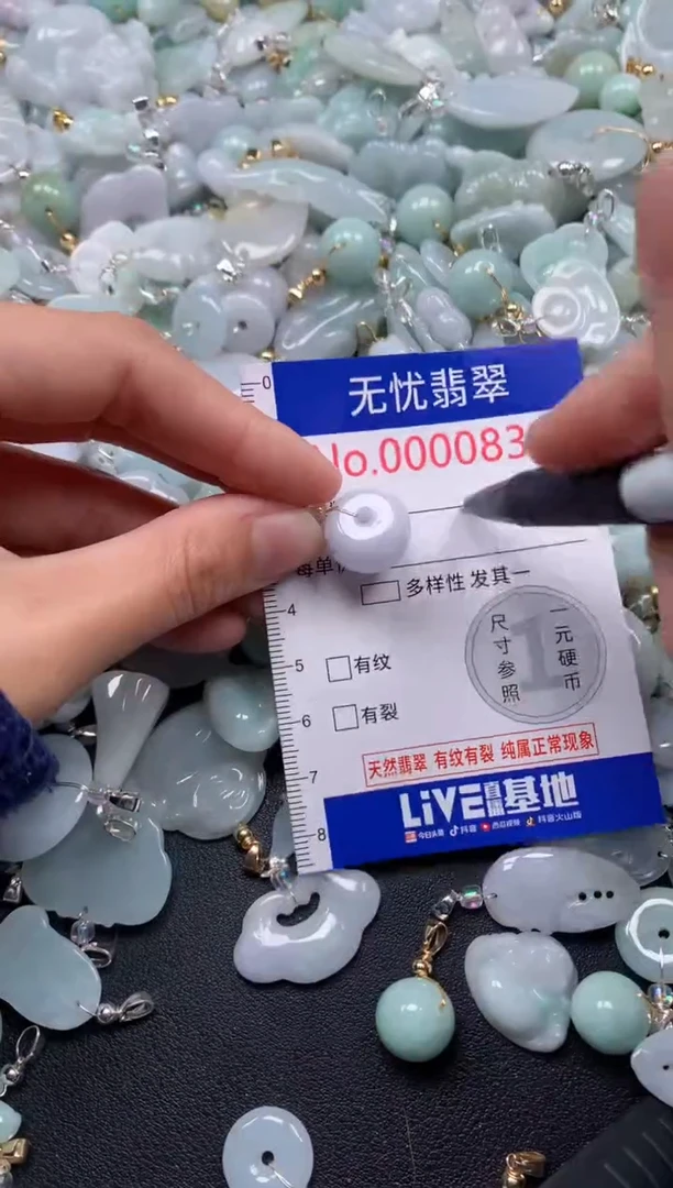 颈饰未镶嵌翡翠830