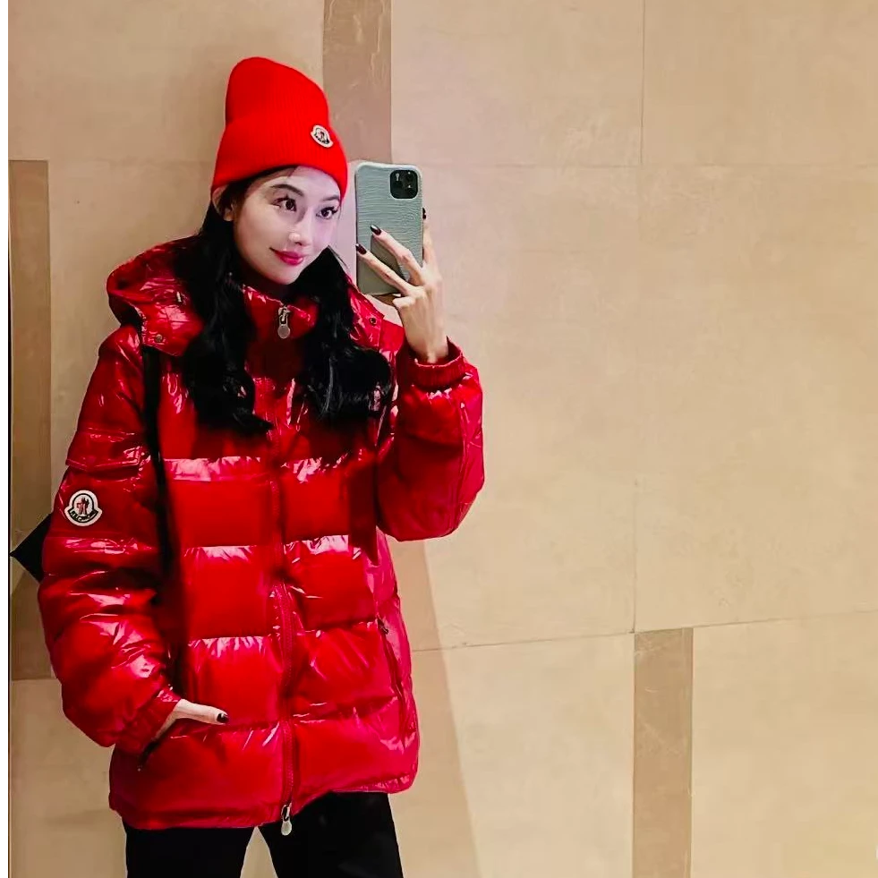 未使用 MONCLER 盟可睐/GG/ 14A红色童装Maya羽绒服 福利款