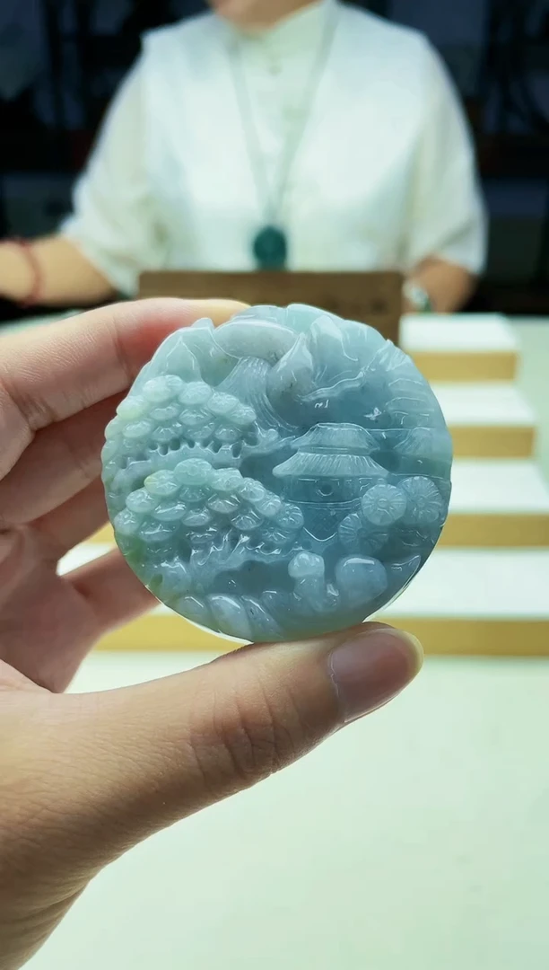 颈饰未镶嵌翡翠09150018