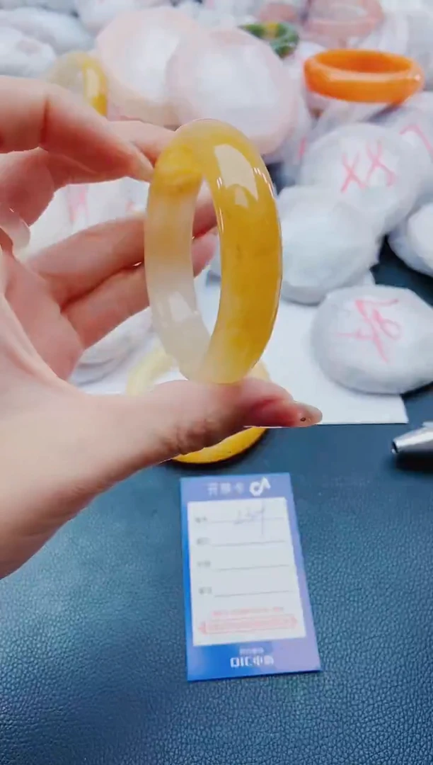 未镶嵌手镯石英质玉L309-59-60