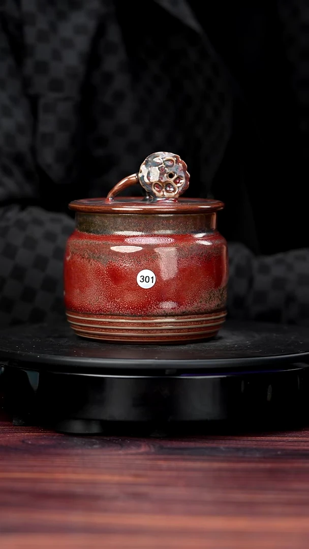 其他瓷301#白露伟一级品原矿钧瓷茶仓