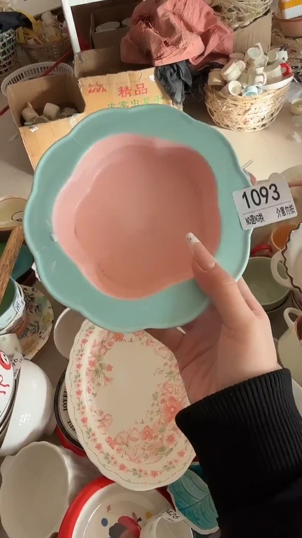 陶瓷手柄款微瑕四单包邮1093