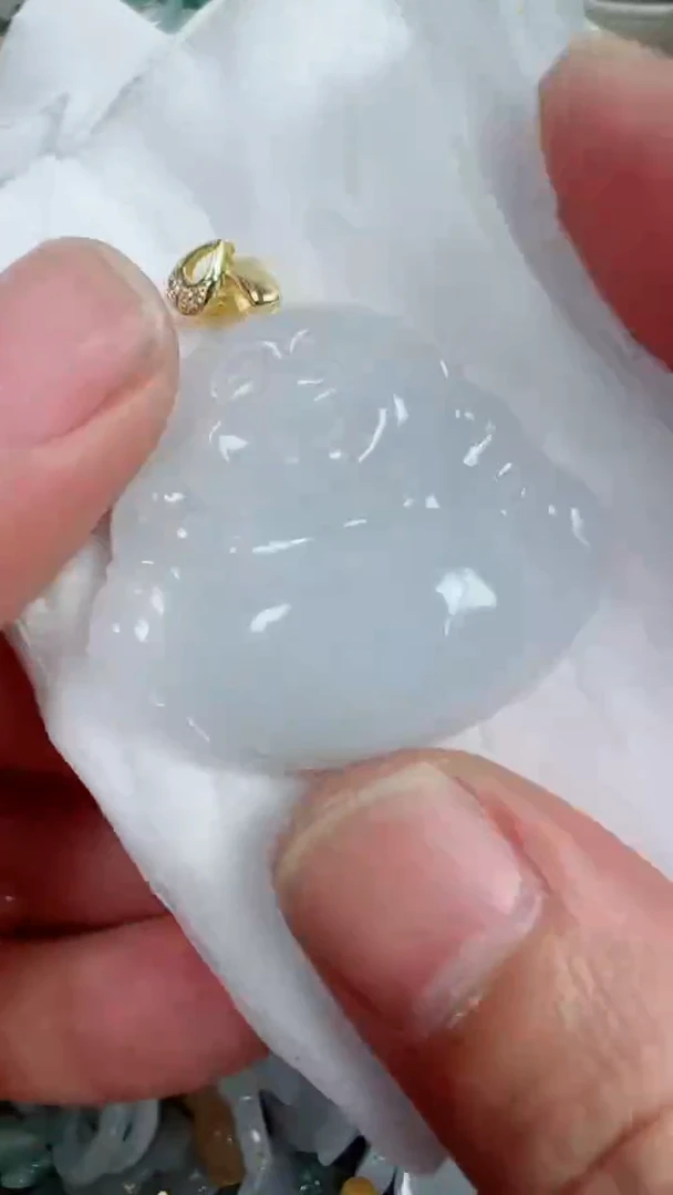 散珠翡翠590号链接，A货翡翠