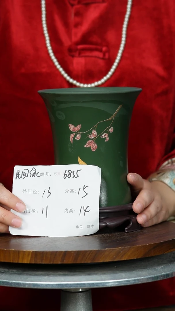 【闪购商品】紫砂花盆6815+S 紫砂花盆