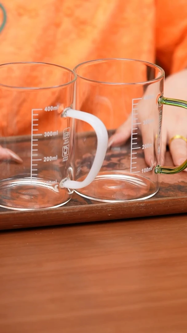 【闪购商品】璃享/松风杯/刻度湖绿+松风杯刻度白玉色