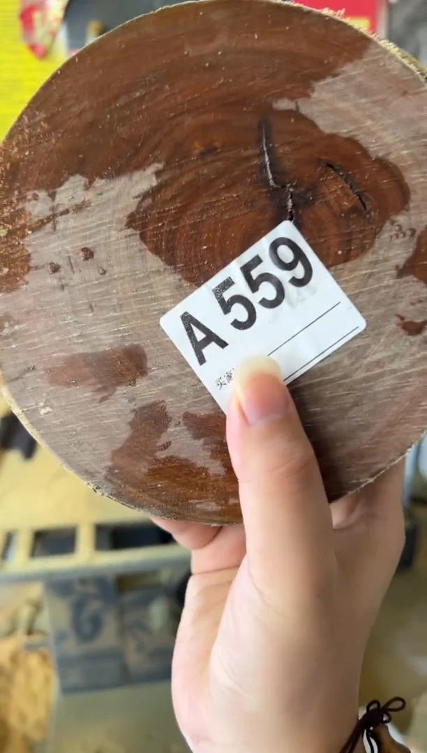 木巴拉圭绿檀原木切片A559