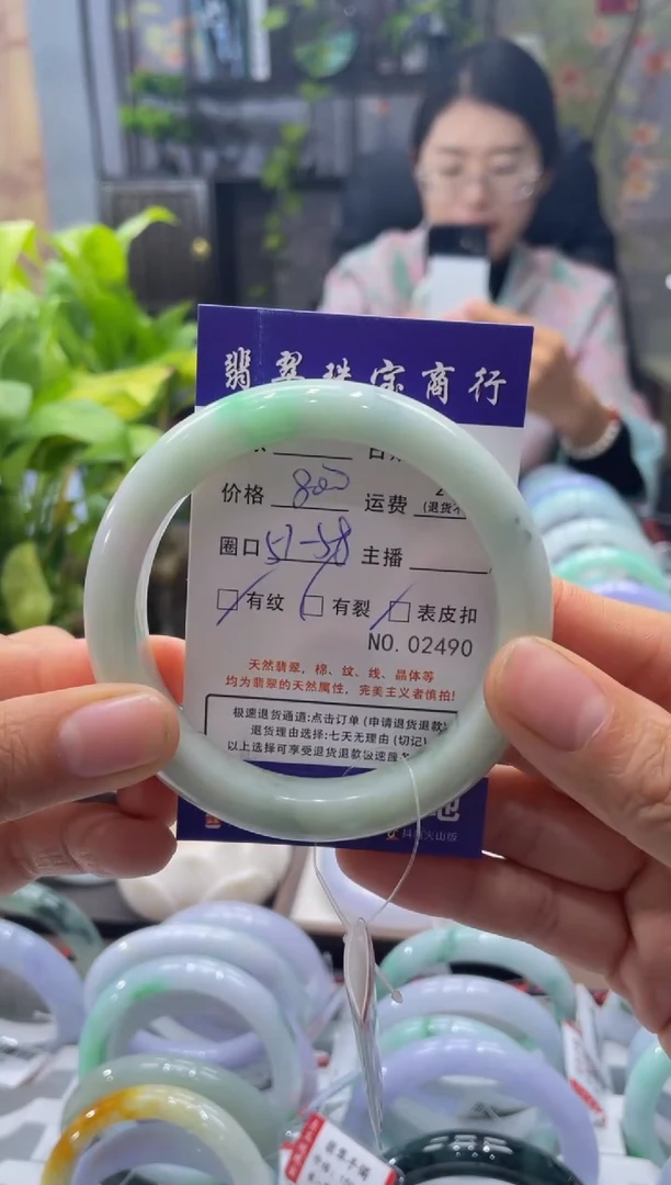 未镶嵌手镯翡翠2490****