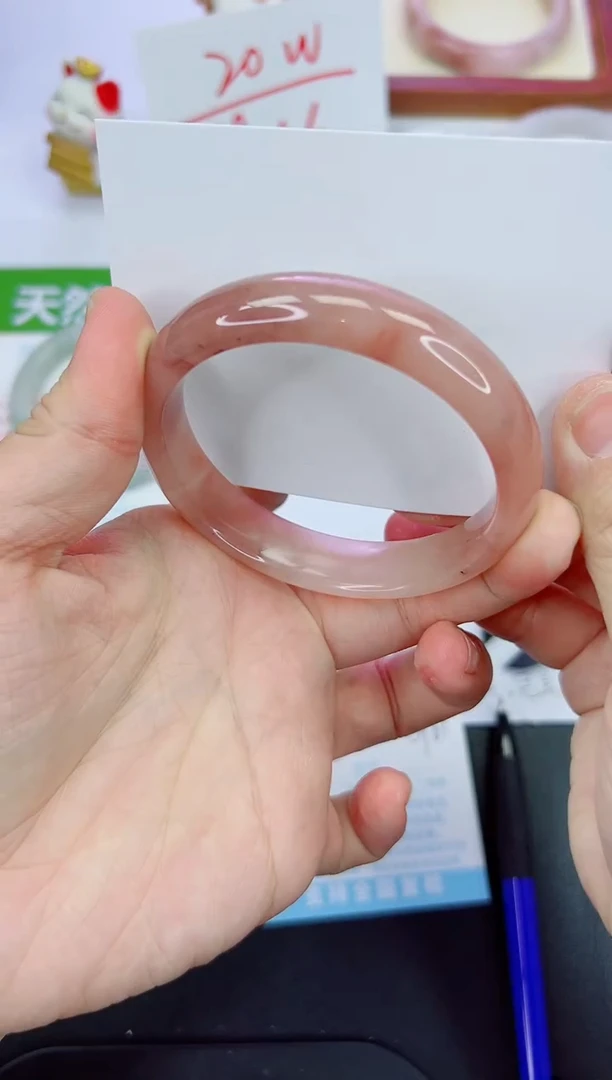 【闪购商品】石英质玉手镯未镶嵌556-60.2